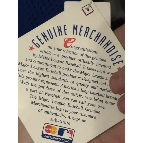 Majestic New York Mets Youth Baseball Jersey Blue Mike Piazza MLB 6541 METHY - Picture 9 of 14